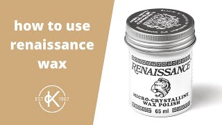 How To Use Renaissance Wax To Prevent Tarnish | Kernowcraft