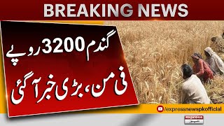 Wheat Price | Latest Update | Big News For Farmers In Pakistan | Breaking News | Express News