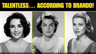 Marlon Brando Named the 5 Actors He Considered "Talentless Hacks"