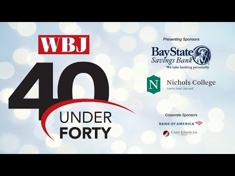 Worcester Business Journal's 40 Under 40 Virtual Event - YouTube