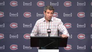 Conférence: Bergevin (Partie 1) // PRESSER: Marc Bergevin (1 of 2)