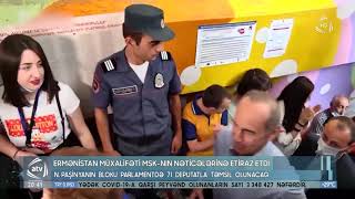 Ermənistanda seçki nəticələri (27.06.2021)