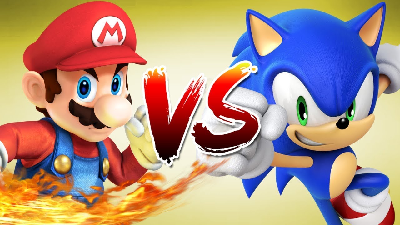Mario Vs Sonic Youtube