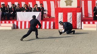 【平成30年】京都府警年頭視閲式