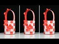 How To Make A Paper Basket | Paper Basket Making | sb crafts