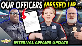Aggressive Police Officers “Violated Departmental Policies & Regulations” DISCIPLINED.