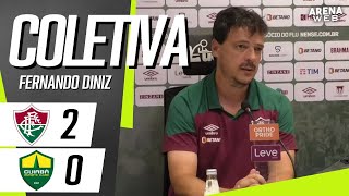 COLETIVA FERNANDO DINIZ | AO VIVO | Fluminense 2 x 0 Cuiabá - Brasileirão 2023