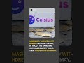 Celsius Network founder Alex Mashinsky withdrew $10 mil.  ~ pymnts.com.   #celsius #celsiusnetwork