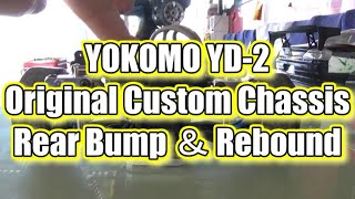 RC DRIFT：YOKOMO YD-2 Original Custom Chassis Rear Bump ＆ Rebound