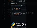 Lambda Functions in Python