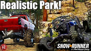 SnowRunner: NEW, REALISTIC OFF-ROAD AREA MAP! Mud, Rock Crawling, \u0026 Trails!