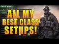 Modern Warfare Remastered: MY TOP 10 BEST CLASS SETUPS - BEST Class Setups For Success In MWR!