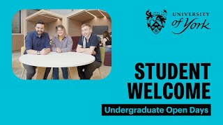 Student Welcome - Open Day 2022