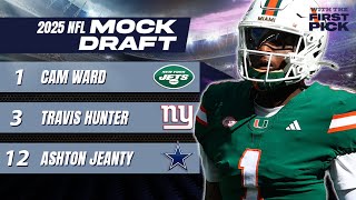 NEW 2025 NFL Mock Draft Full 1st Round with TRADES! Complete 1st Round Order is Set