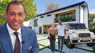 INSIDE T.J.Holmes's Mansion, Net Worth, Cars, Wife, Children and More