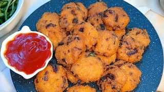 #Recipe No 53:ఇంట్లో అన్నం మిగిలితే ఇలా 5 mins lo స్నాక్స్ చేయండి 👌 Leftover Rice Snacks in Telugu