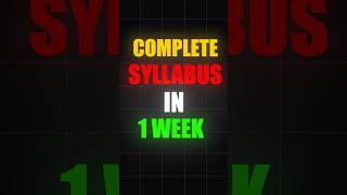 Fastest Way to Complete Syllabus | Class 10 Boards 2025 #class10 #cbse #icse #boards #motivation #pw