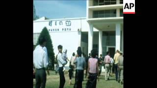 UPI  LIB 25-12-73 RETURN OF LONG BORET CAMBODIAN FOREIGN MINISTER