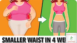 4 Week Ab Challenge Lose Belly Fat and Slim your Waist/4 კვირიანი მუცლის გამოწვევა დაიკელით მუცლის