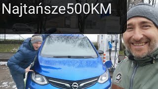 Najtańszy samochód elektryczny z zasięgiem 500 km na Zakopane Test, Opel Ampera-e