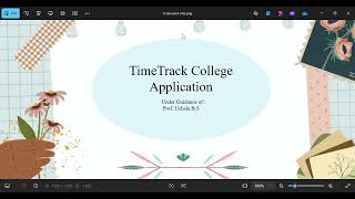 Automatic timetable generator application using genetic algorithm