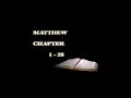 MATTHEW CHAPTER 1TO 28