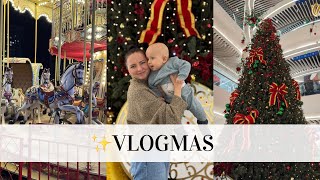 #vlogmas15🎄Новорічна локація в River Mall✨Сімейний день🎅🏻Перша ялинка.