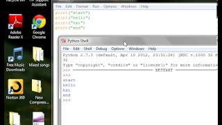 Python Tutorial 3 (Creating file, Variables,Comments)