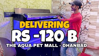 Delivering 4ft with Cabinet Aquarium Setup | RS-120B | The Aqua Pet Mall #dhanbad #aquarium