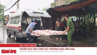 Người đàn ông chết bất thường giữa nền nhà