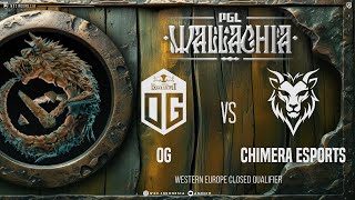 [Dota 2 Live] OG vs Chimera - Bo3 PGL Wallachia WEU Close Qualifier @VEENOMONDOTA