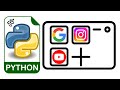 Create GUI App Using Python Selenium and Tkinter