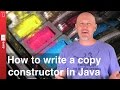 How to write a copy constructor in Java - 037 How to write a copy constructor in Java - 037