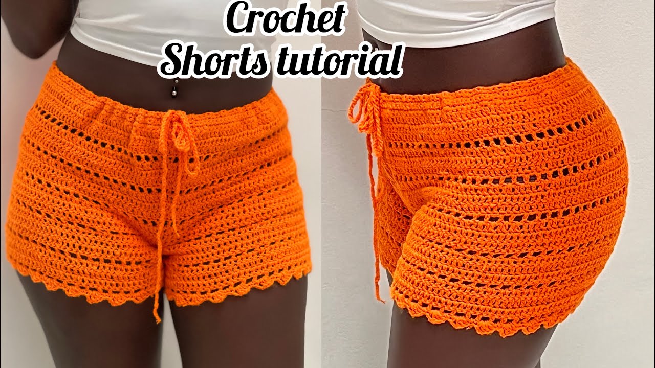 Crochet Summer Shorts Easy Crochet Shorts Tutorial Beginner Friendly