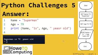 Python challenges ‐ level 1 challenge 5