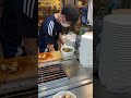 士林夜市「燒烤杏鮑菇」，味道真的很讚很好吃誒 bbq kinguhiratake streetfood asianfood 小吃 chinesefood