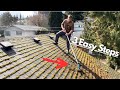 How to Clean and Get Rid of Roof Moss For GOOD