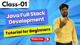 Java Full Stack Development Class 01 | Java FullStack Tutorial for Beginners | #harshatrainings