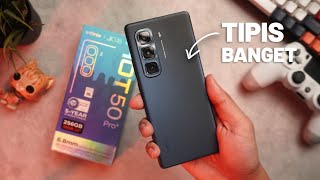 Layar Curved, Body Super Tipis - Unboxing Infinix Hot 50 Pro Plus