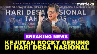 🔴 LIVE - Kejutan Rocky Gerung Hadiri Hari Desa Nasional 2025