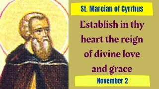 St. Marcian of Cyrrhus, Daily Saints, November 2, Bishop, Martyr