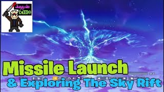 Missile Launch & Rift Exploring | Fortnite Battle Royale Rocket Event