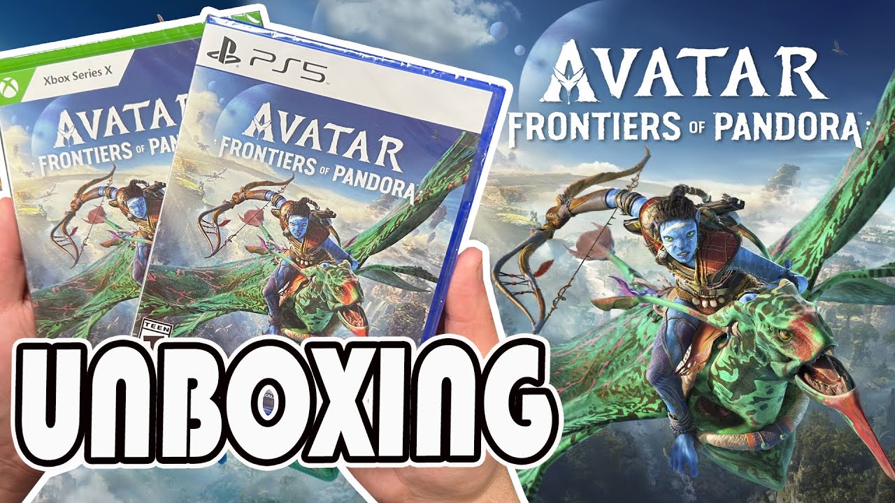 Avatar: Frontiers Of Pandora (PS5/XSX) Unboxing - YouTube