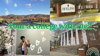 VLOGMAS DAY 3 ||Visit Hollins University with me!||