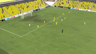 Estoril vs Leixoes - Lazarevic Goal 8 minutes