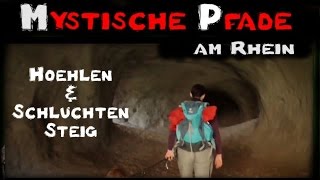 Wolfsschlucht und Trasshöhlen  Wandern am Rheinsteig