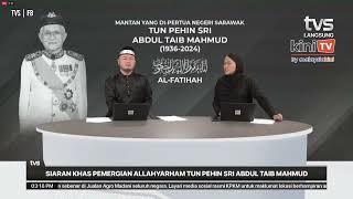 LIVE: Jenazah Taib Mahmud dibawa pulang ke Kuching