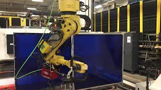 Used Fanuc ArcMate 12oiB Robotic Gantry System for Sale