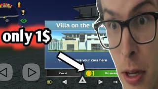 car simulator 2 buying my new villa House with only 1 dollar