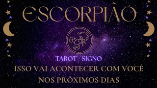 ESCORPIÃO♏Essa novidade vai mudar tudo. Vc acha impossível, mas vai acontecer a qualquer momento🍀✨